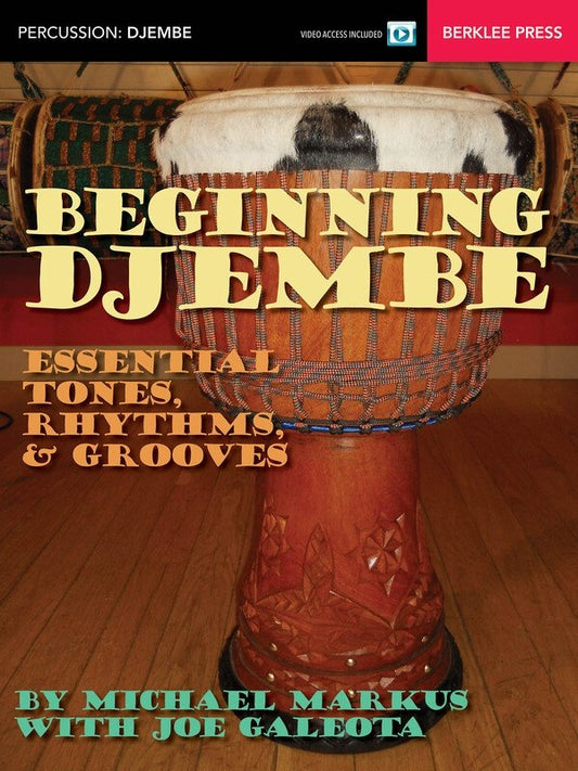 Beginning Djembe — Book & Online Video, Berklee Guide (Berklee Press)