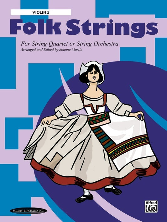 Folk Strings For String Quartet Violin 3