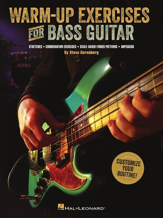 Warm-Up Exercises for Bass Guitar — Bass TAB (Hal Leonard)