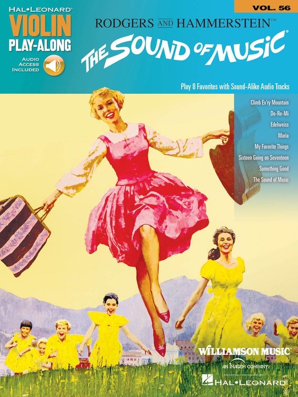 The Sound of Music — Violin Play-Along, Vol. 56, Book/Online Audio (Hal Leonard)