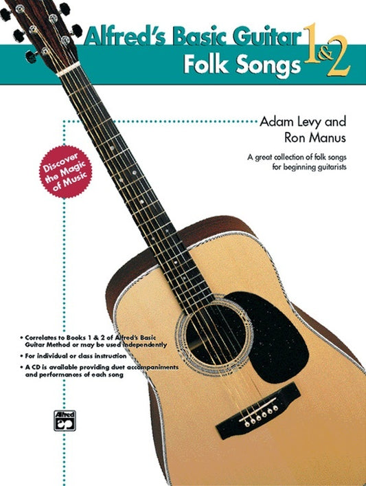 AB Guitar Folk Songs Books 1 & 2 - Guitar Sheet Music