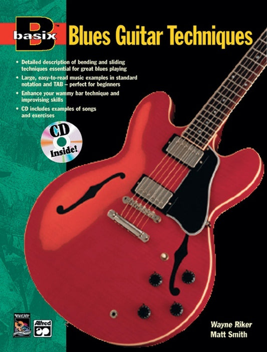 Basix Blues Guitar Technique Book and CD