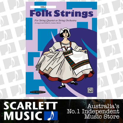 Folk Strings For String Quartet Viola — view 2