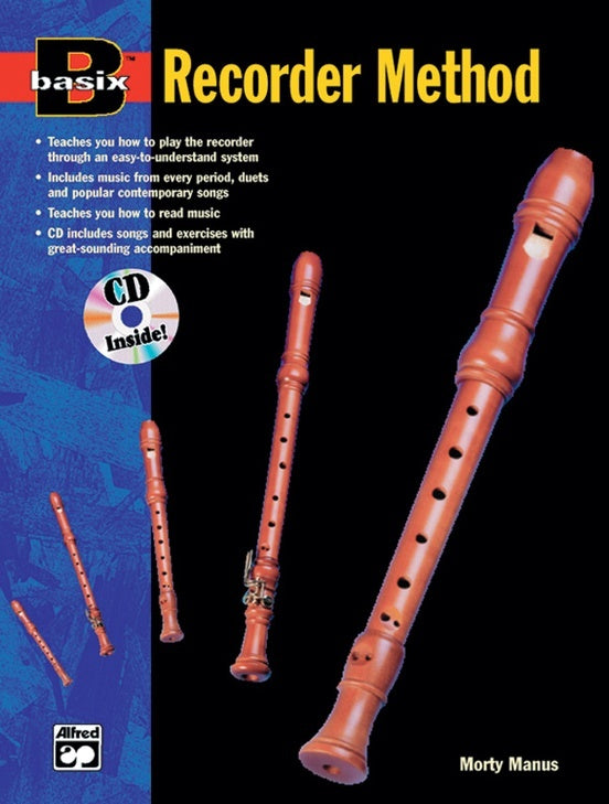Basix Recorder Method Book with CD