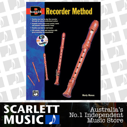 Basix Recorder Method Book with CD — view 2