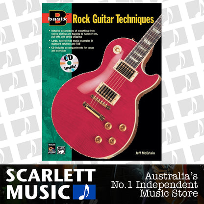 Basix Rock Guitar Techniques Book/CD — view 2