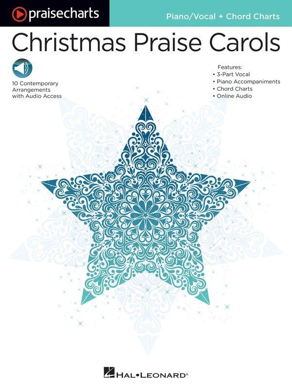 PraiseCharts: Christmas Praise Carols — Piano/Vocal/Guitar, Book/Online Audio (Hal Leonard)