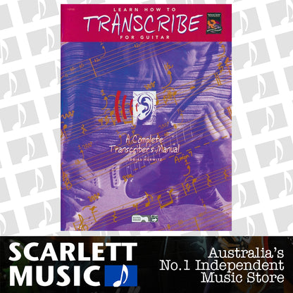 Learn How To Transcribe For Guitar Book/CD — view 2