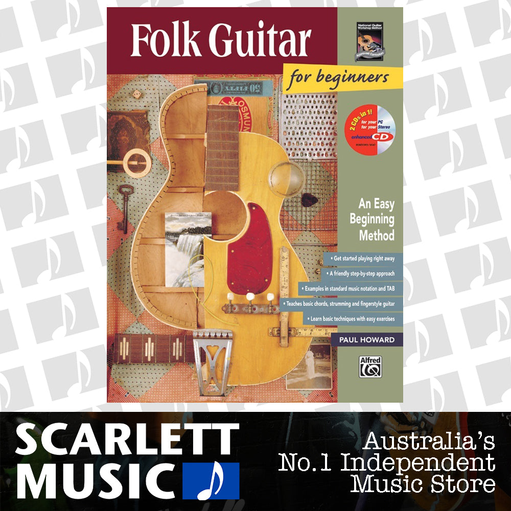 Folk Guitar For Beginners Book/ECD — view 2
