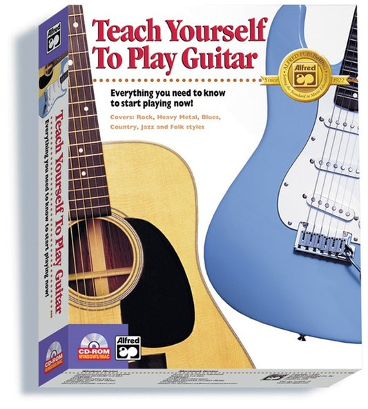 Teach Yourself to Play Guitar CD Rom Box Set
