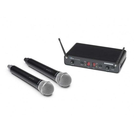 Samson Wireless Concert 88 Handheld Dual Microphones UHF Wireless Mic System