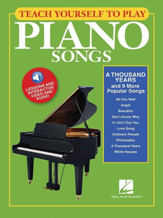 Teach Yourself to Play Piano: A Thousand Years — Easy Piano Book & Online Audio (Hal Leonard)