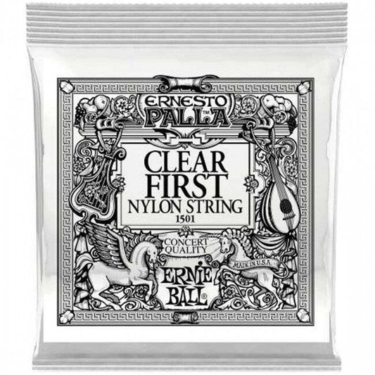 Ernie Ball 1501 Single Classical Guitar String Clear 1st