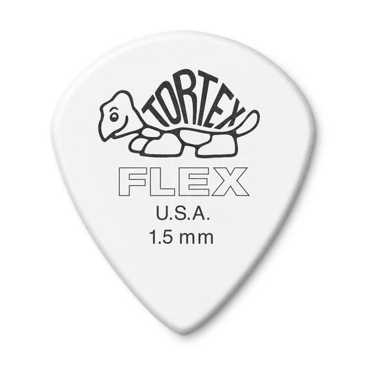 12 x Jim Dunlop Tortex Jazz III FLEX 1.50MM Gauge Guitar Picks 468R