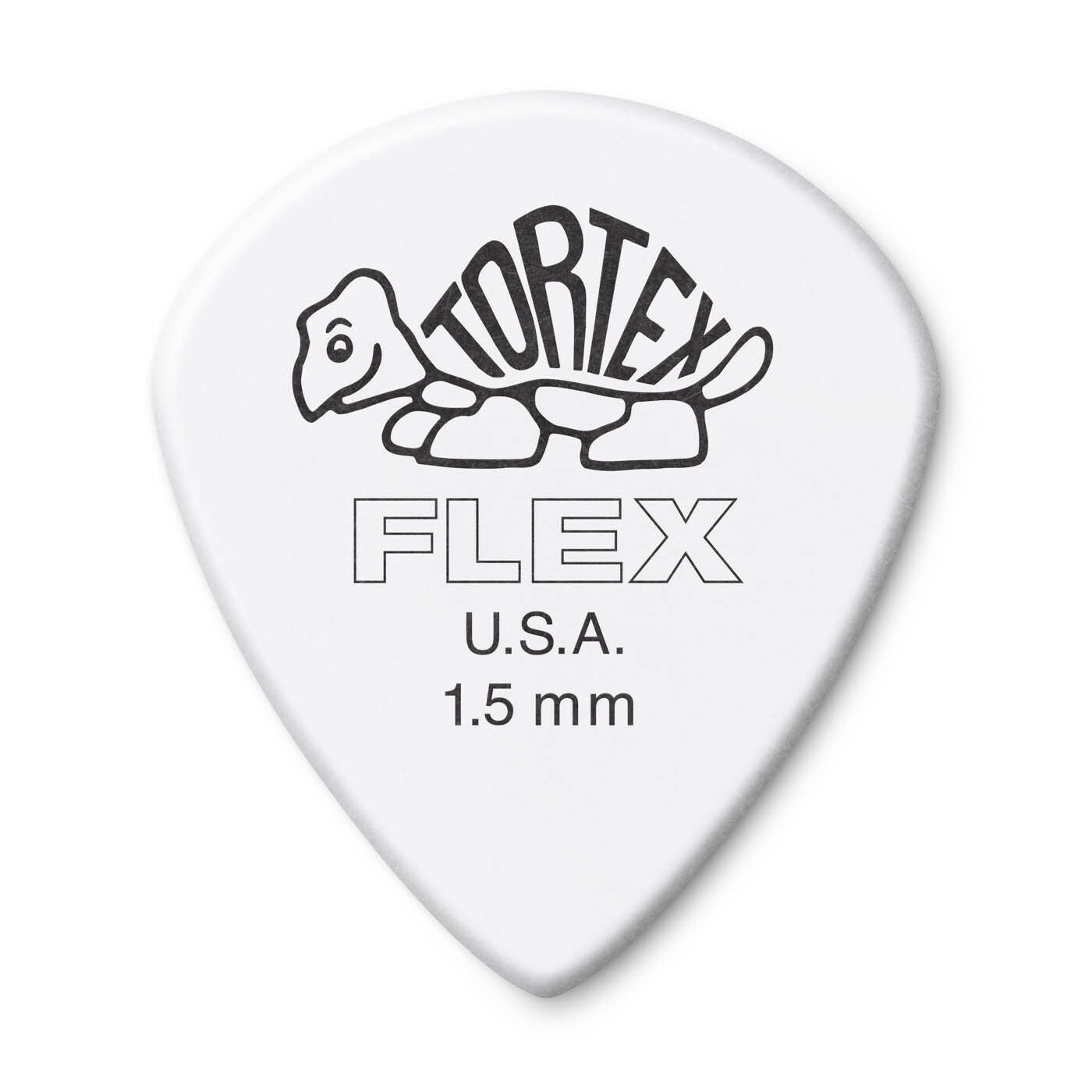 6 x Jim Dunlop Tortex Jazz III FLEX 1.50MM Gauge Guitar Picks 468R *NEW*