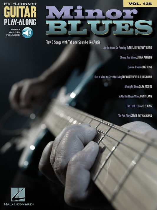 Minor Blues — Guitar Play-Along, Vol. 135, Book/Online Audio (Hal Leonard)