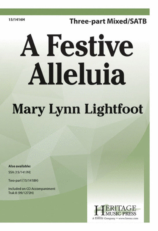 Festive Alleluia A 3 Part Mixed