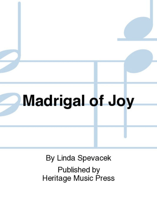 Madrigal Of Joy 2-Pt With Opt A Cappella