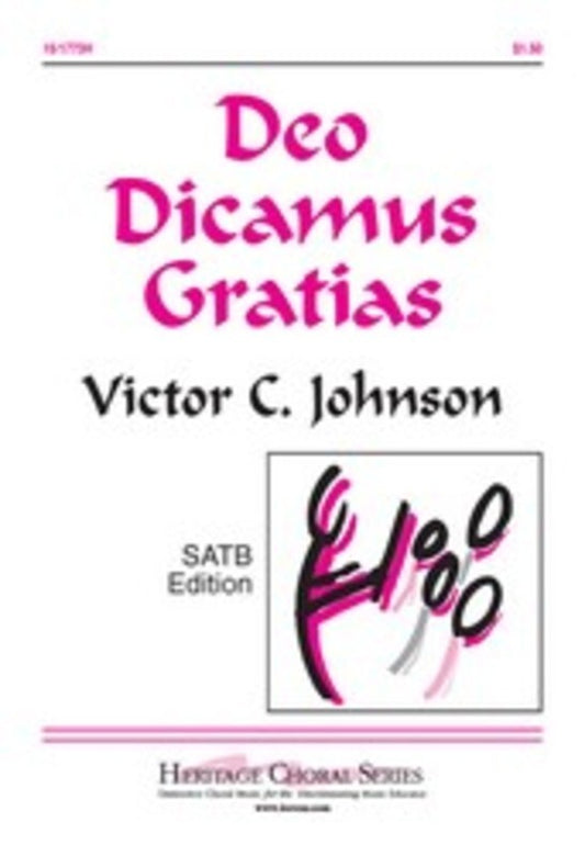 Deo Dicamus Gratias SATB