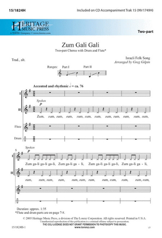 Zum Gali Gali Arr Gilpin 2 Part