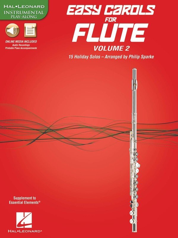 Easy Carols for Flute, Vol. 2 — Book/Online Media (Hal Leonard Instrumental Folio)