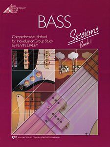 Bass Sessions Book 1 - Kjos Contemporary Combo Series for Jazz Ensemble, 48 Pages