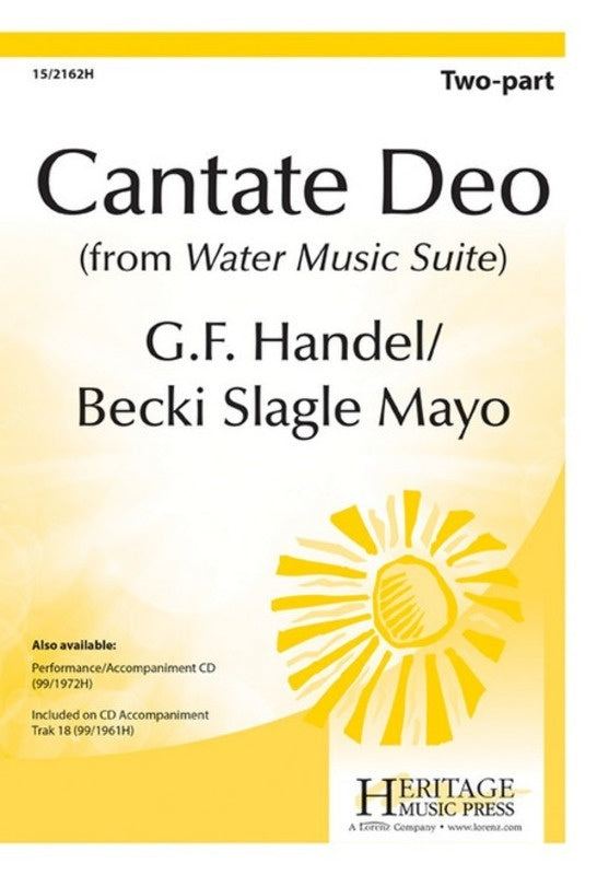 Cantate Deo Arr Mayo 2 Part Opt Trumpet