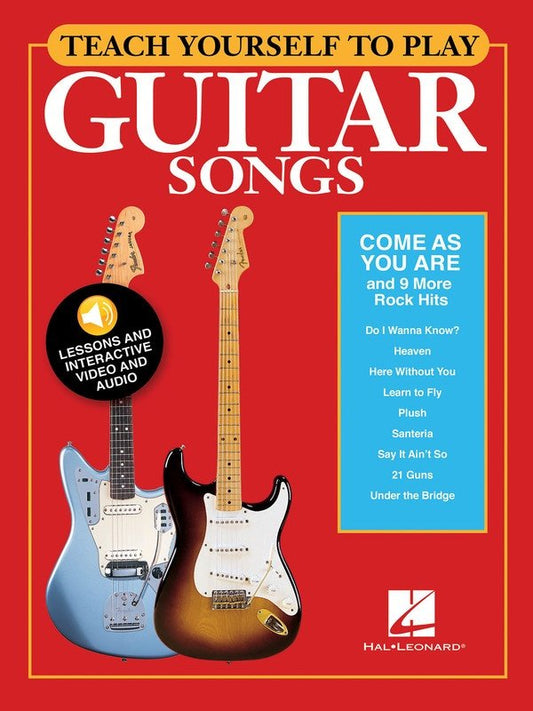 Teach Yourself Guitar: Come as You Are — Book/Online Media (Hal Leonard)