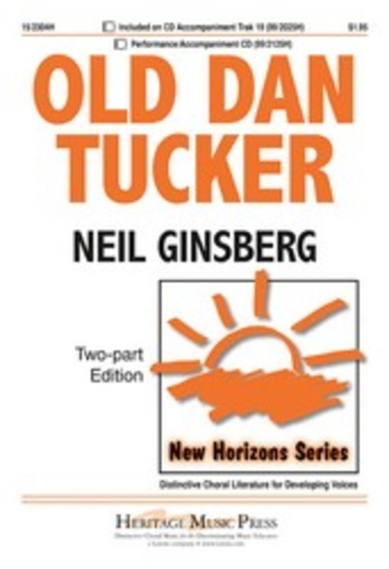 Old Dan Tucker Arr Ginsberg 2 Part