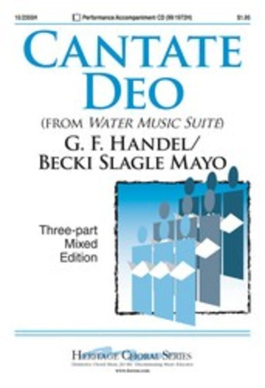 Cantate Deo Arr Mayo 3 Part Mixed Opt Trumpet