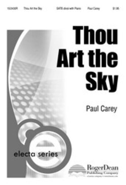 Thou Art The Sky SATB
