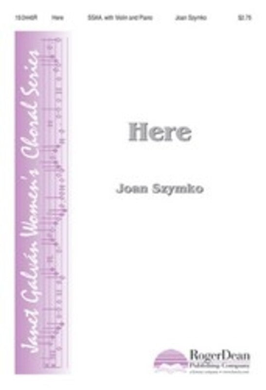 Here SSAA Violin Piano