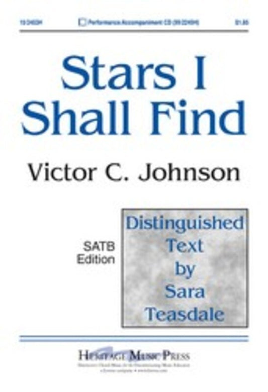 Stars I Shall Find SATB/Piano