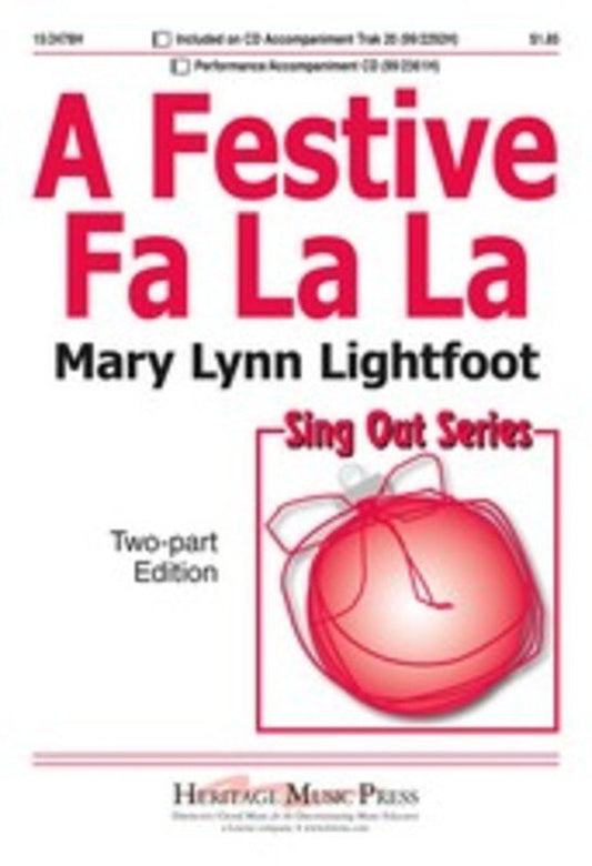 Festive Fa La La 2 Part Piano
