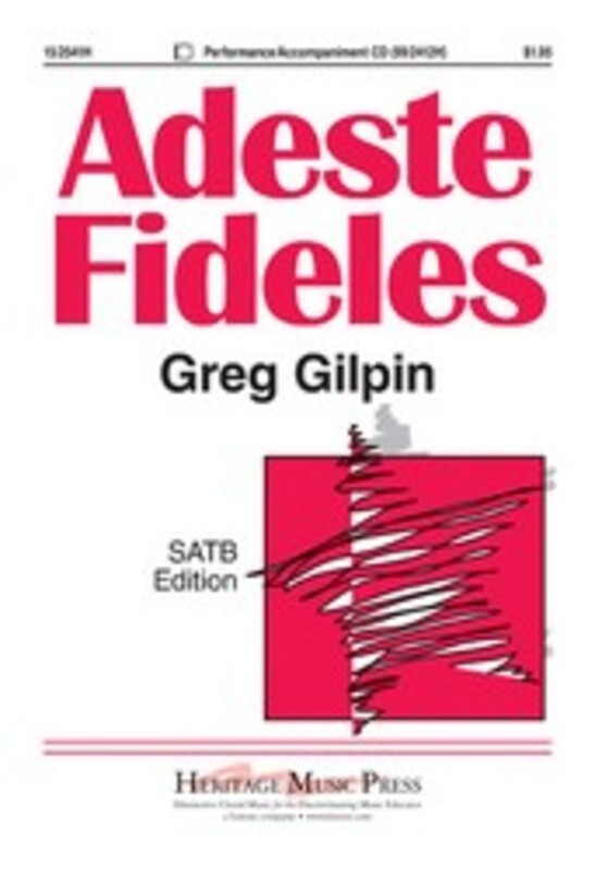 Adeste Fideles SATB/Piano Perc