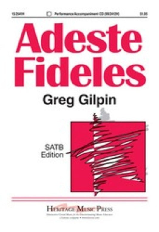 Adeste Fideles SATB/Piano Perc