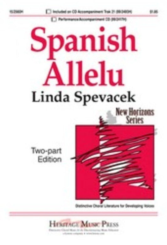 Spanish Allelu 2 Part Piano