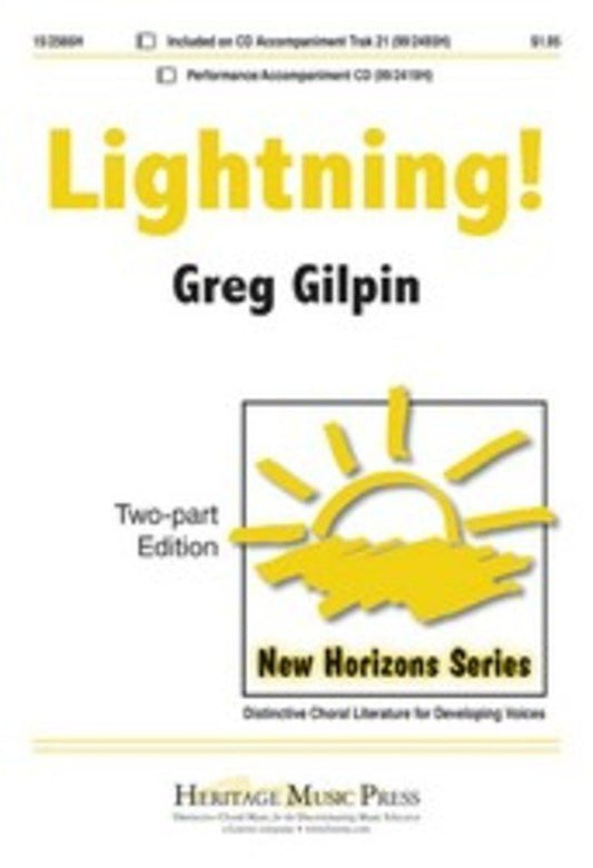 Lightning 2 Part Choral by Greg Gilpin - Heritage Music Press