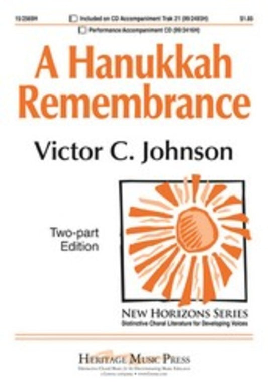 Hanukkah Remembrance 2 Part/Piano Opt Violin