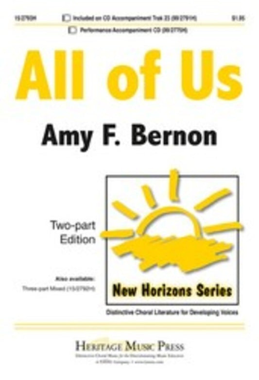 All Of Us 2 Part Descant