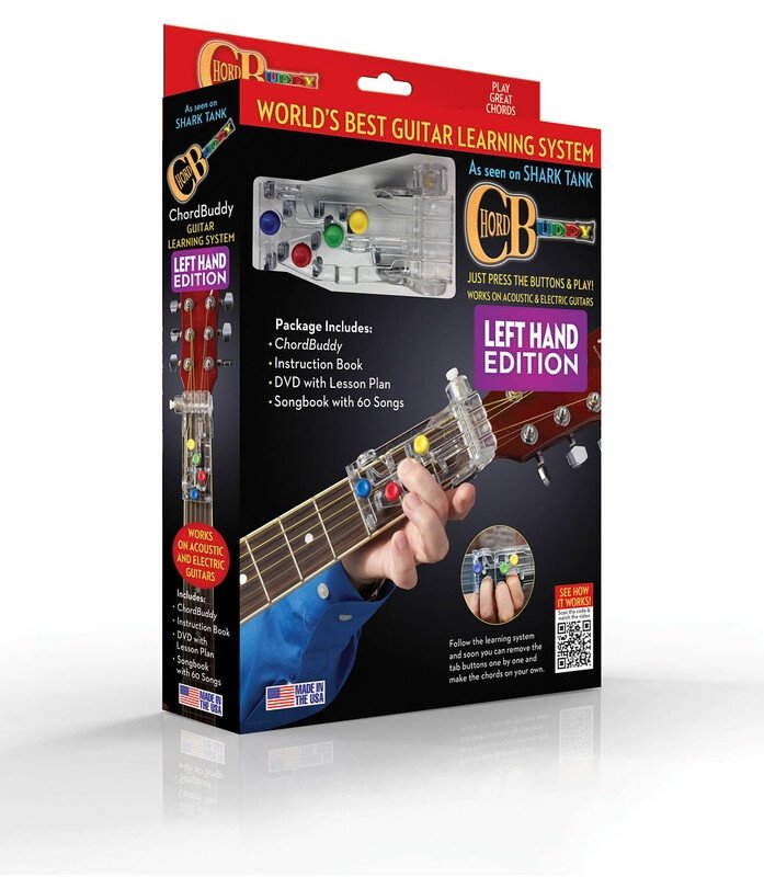 Chordbuddy Left-Handed Guitar Learning Boxed System (Chordbuddy Media)