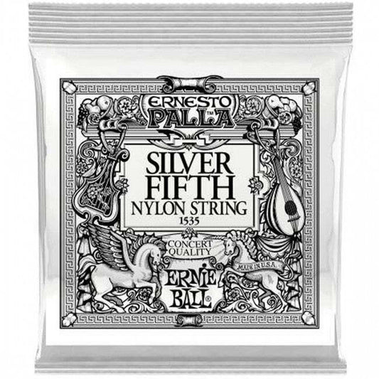 Ernie Ball 1535 Single Classical Guitar String Silver 5th