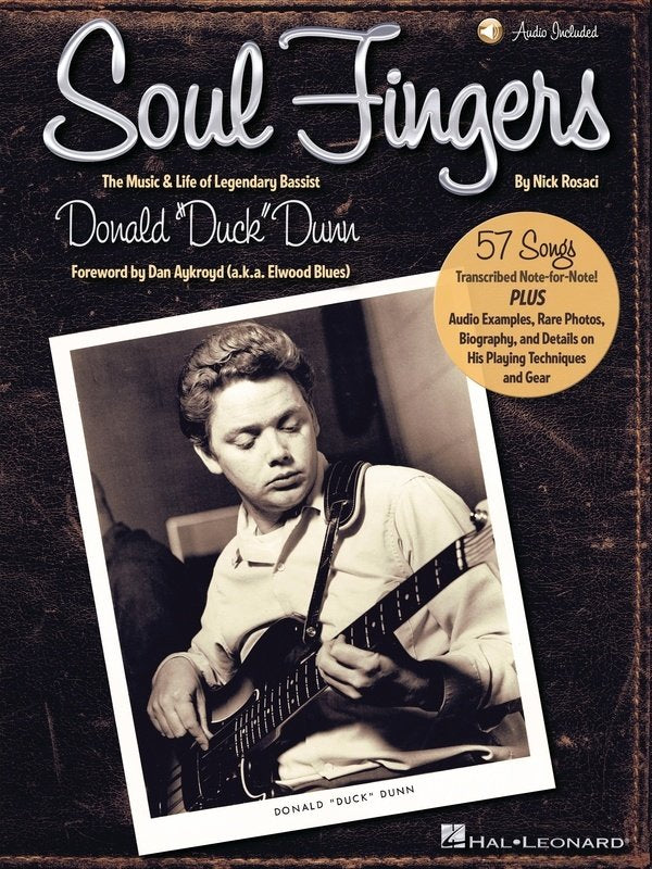 Soul Fingers: Donald Duck Dunn — Guitar Book/Online Audio (Hal Leonard)
