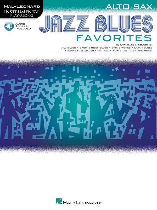 Jazz Blues Favorites For Alto Sax Bk/Ola (Hal Leonard)