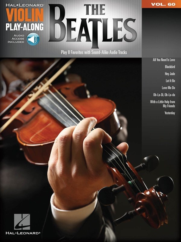 The Beatles — Violin Play-Along Vol. 60, Book/Online Audio (Hal Leonard)