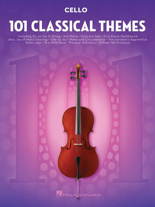 101 Classical Themes for Cello (Hal Leonard)