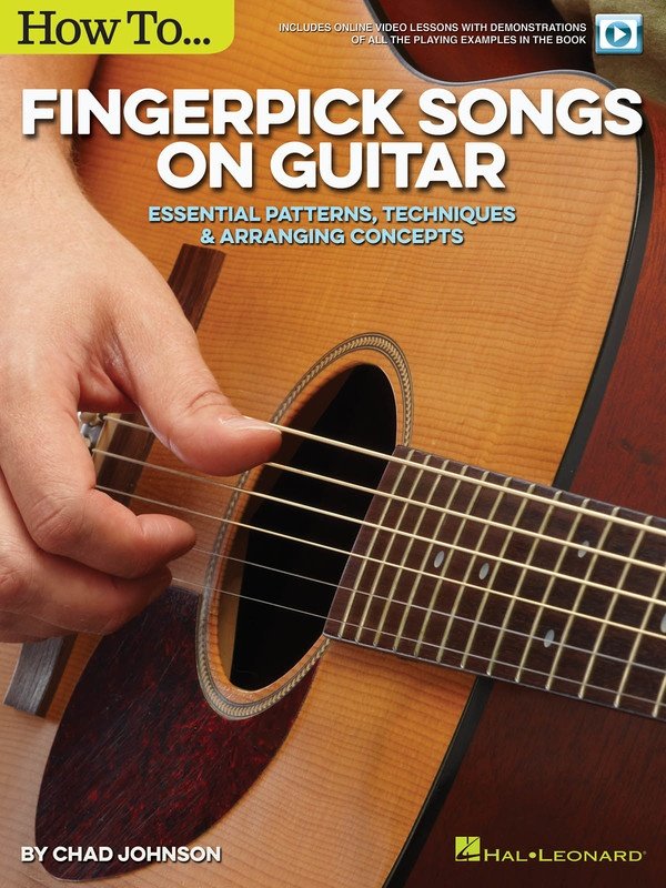 How to Fingerpick Songs on Guitar TAB — Book/Online Video (Hal Leonard)