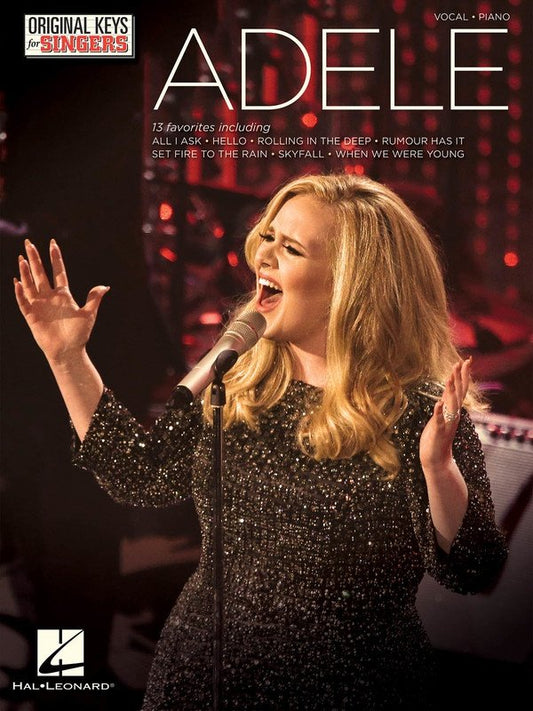 Adele: Original Keys for Singers — Piano & Vocal (Hal Leonard)