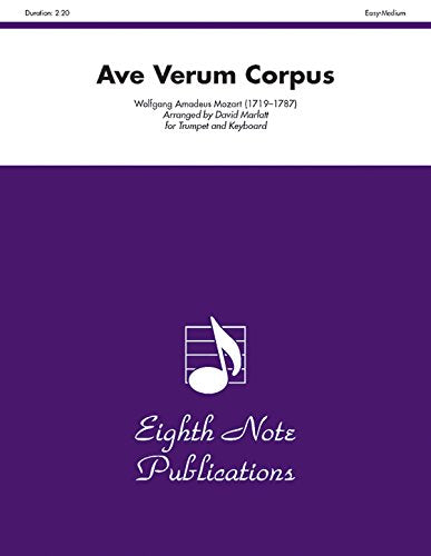 Ave Verum Corpus Trumpet Sheet Music