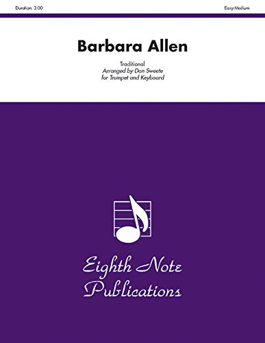 Barbara Allen - Trumpet Sheet Music Arrangement